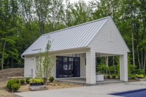 B-MTRX - Pool House Metal Roof