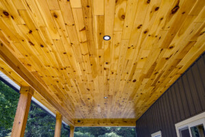TVW-Pole Barn Porch Ceiling