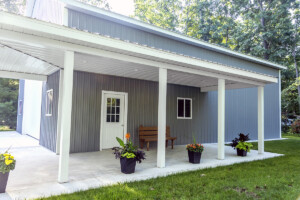SH/CT-Pole Barn Porch